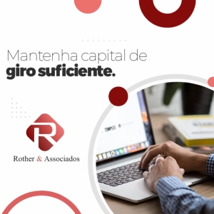 Mantenha capital de giro suficiente.